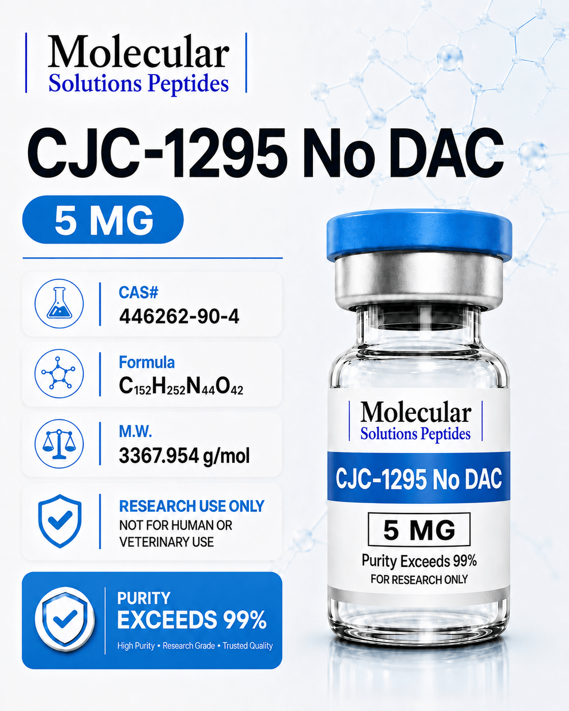 CJC-1295 No DAC (Mod GRF 1-29) (5mg)