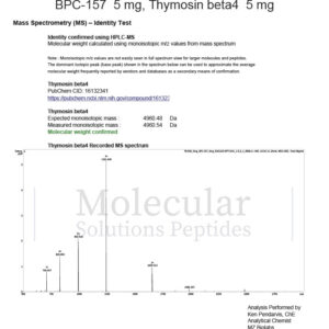 COA_BPC-157_5mg_Thymosin beta4_5mg_R241210-BPT-J001_2025-02-20_Ident_TB