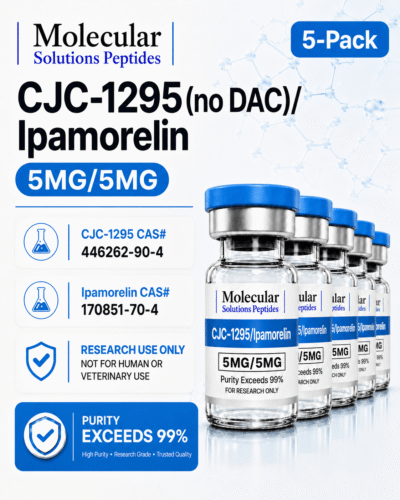 CJC-1295 (no DAC)/Ipamorelin Blend (5mg/5mg) 5-Pack