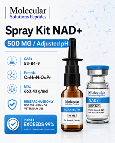 Spray Kit NAD+ (500mg) (Adjusted pH)