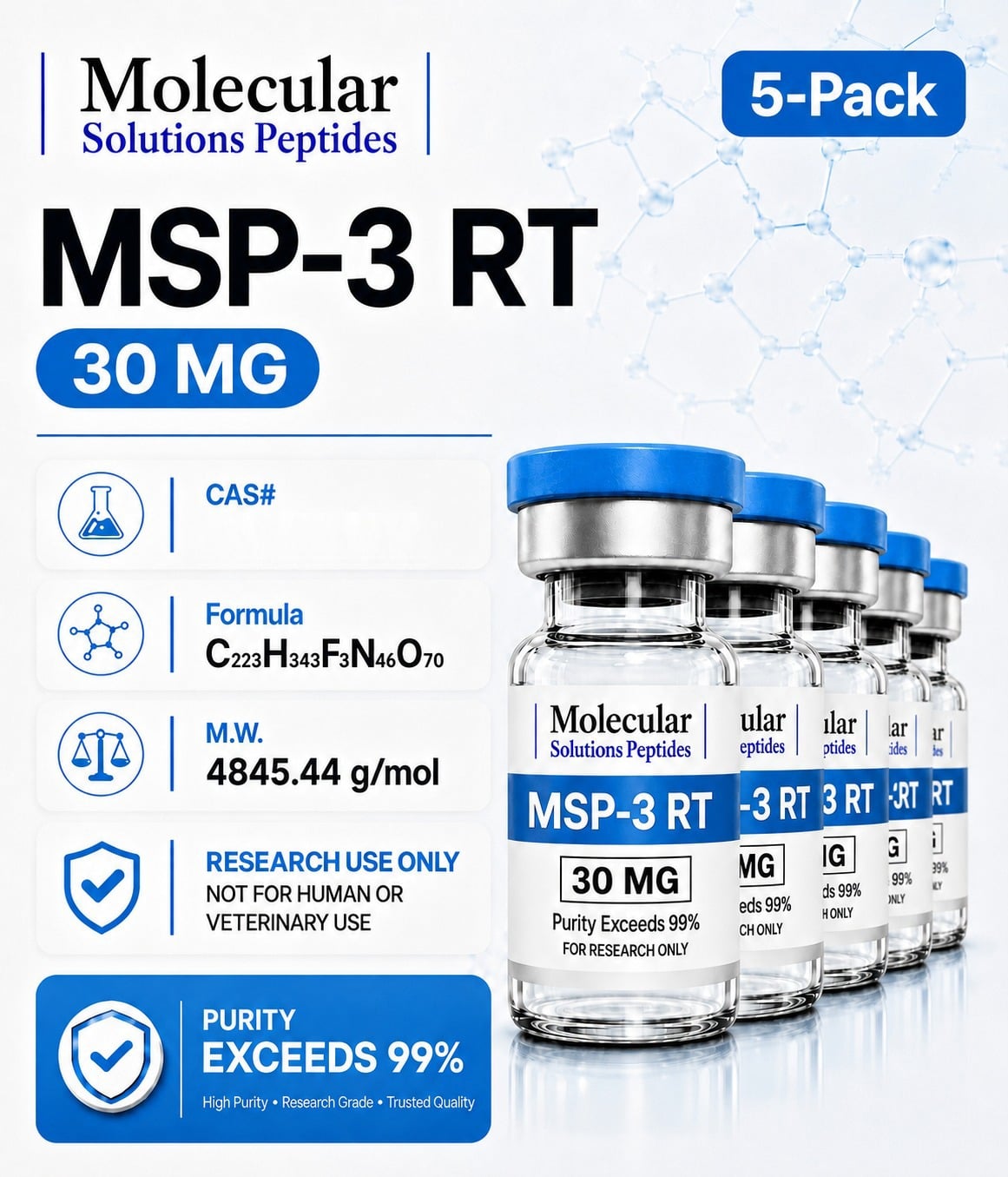MSP-3 RT 30mg 5-pack