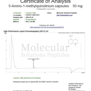 5-Amino-1-MQ_capsules_50mg_R250421-AMQ-B001_2025-05-29_COA