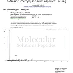 5-Amino-1-MQ_capsules_50mg_R250421-AMQ-B001_2025-05-29_Ident
