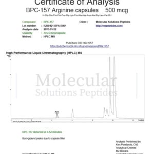 BPC-157_capsules_500mcg_R250421-BPA-B001_COA