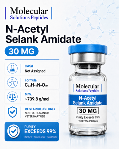 N-Acetyl Selank Amidate 30mg