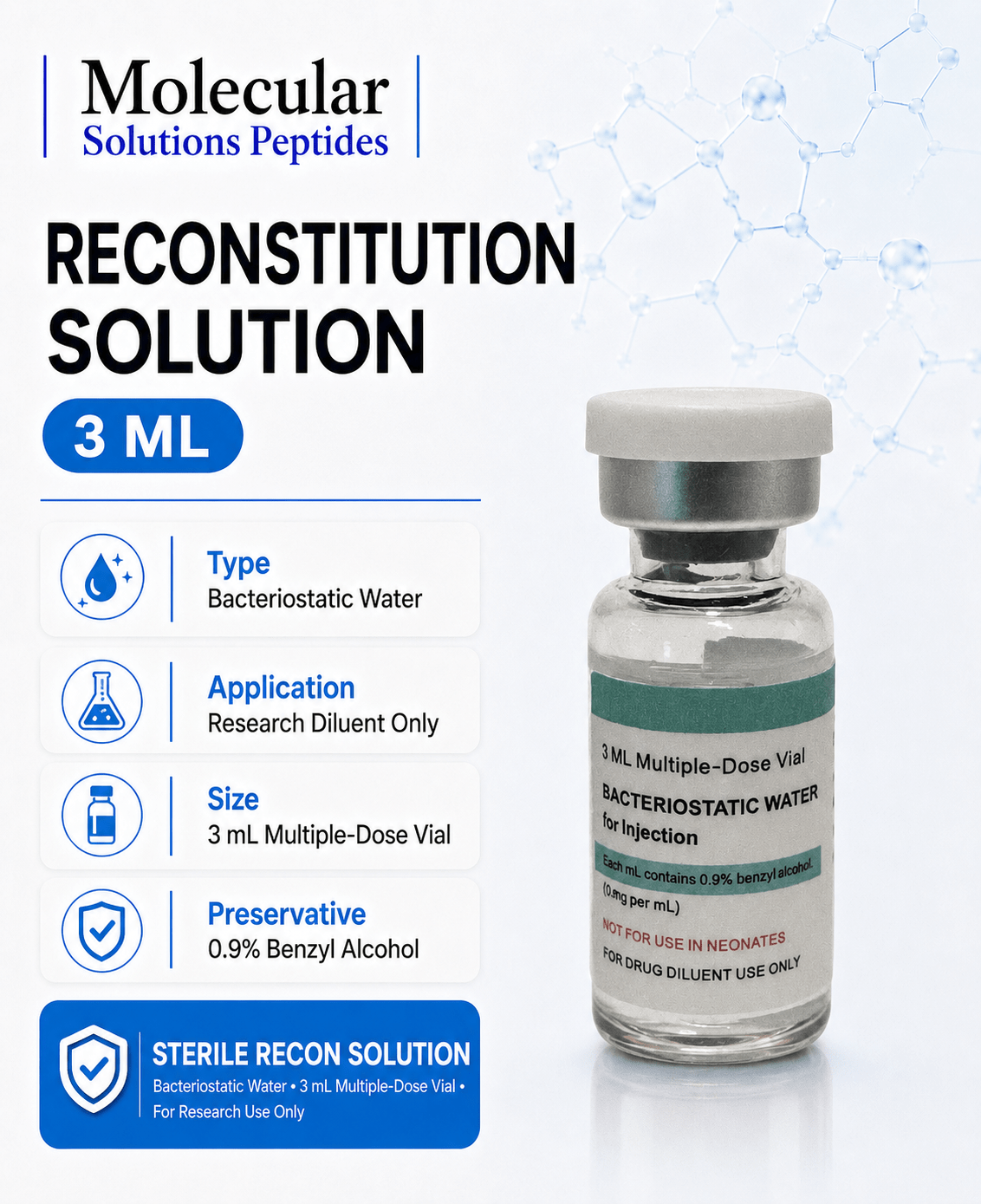 Reconstitution Solution (3ml)