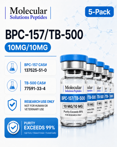 BPC-157/TB-500 "TB4" Blend (10mg/10mg) 5-pack