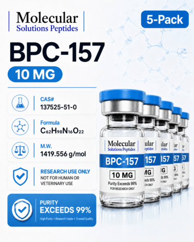 BPC-157 (10mg) 5-Pack