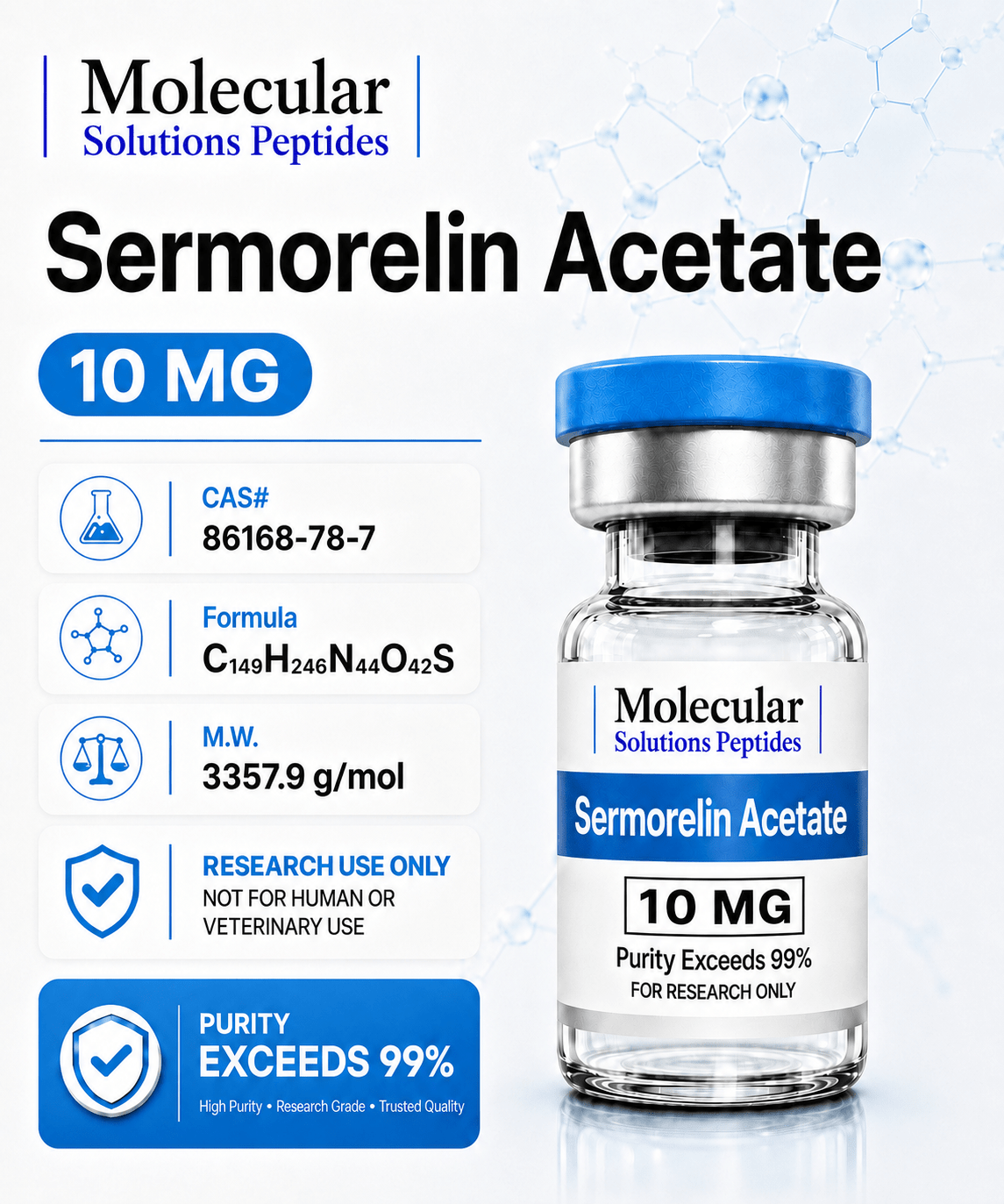 Sermorelin Acetate 10mg