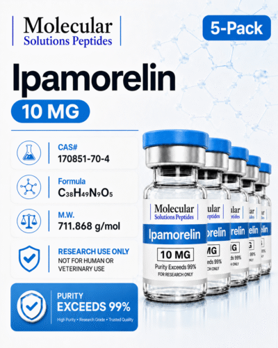 Ipamorelin (10mg) 5-Pack
