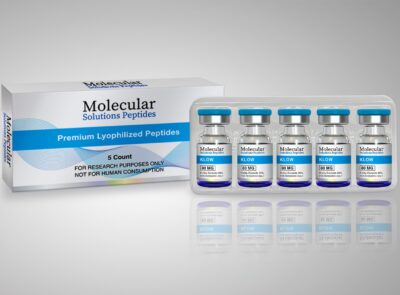 KLOW Peptide 5-Pack – 80mg (GHK-Cu 50mg / BPC-157 10mg / TB-500 10mg / KPV 10mg)