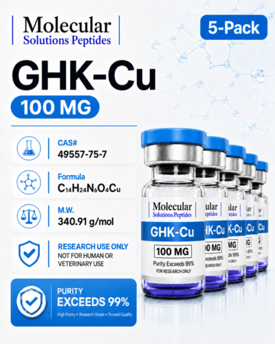 GHK-Cu (100mg) 5-Pack