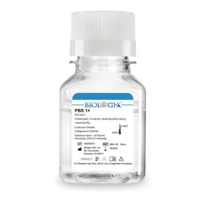 Phosphate Buffered Saline (Biologix) 100ml