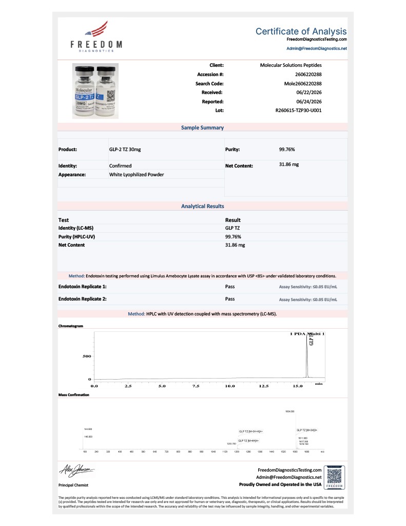 GLP-2 TZ (30mg) - Image 2