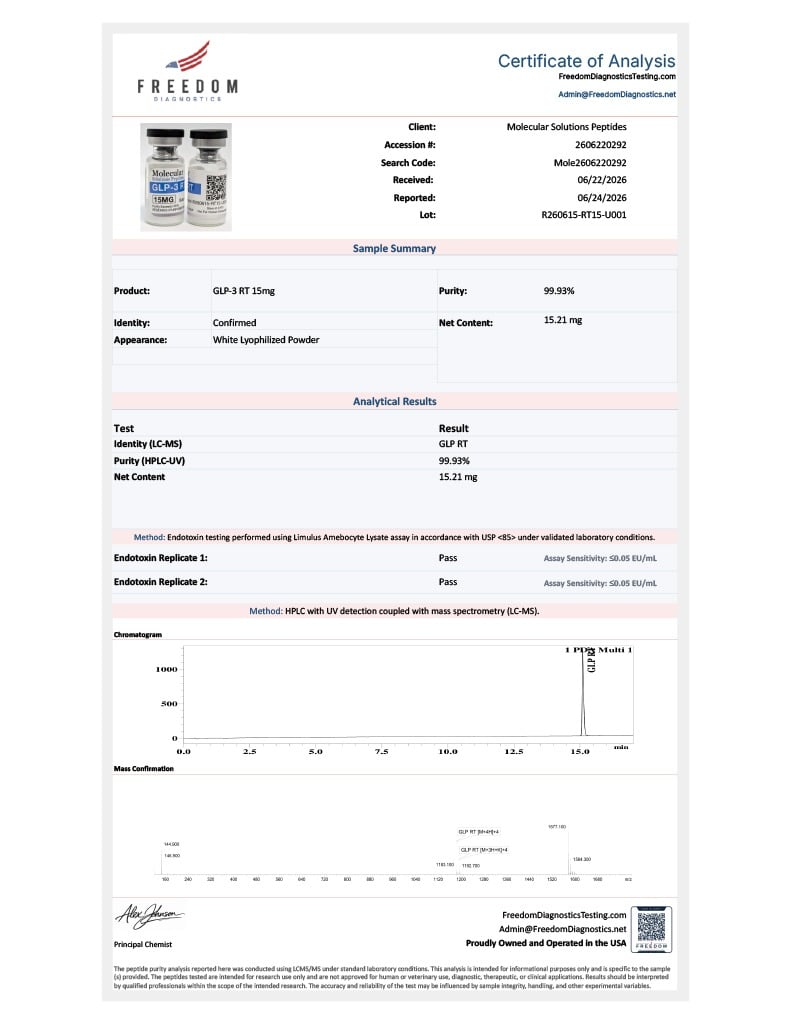 GLP-3 RT 15mg - Image 2