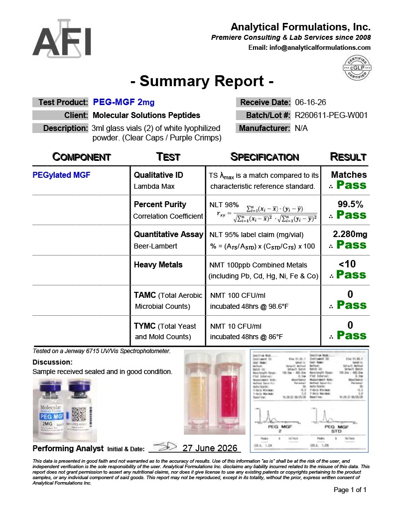 PEG-MGF 2mg - Image 2