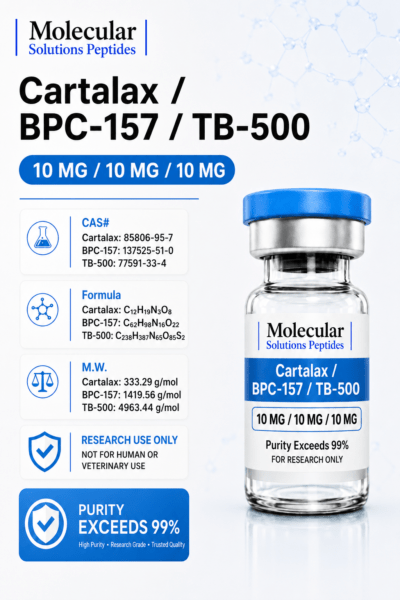 Cartalax / BPC-157 / TB-500 (10/10/10 Blend)