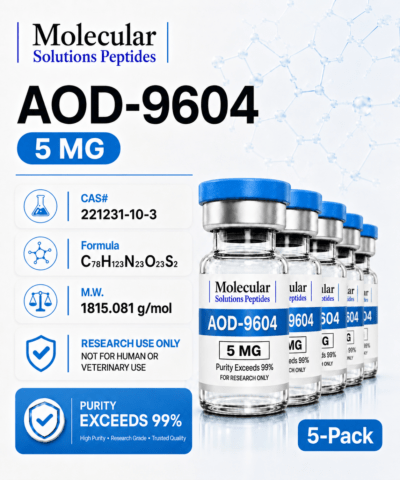 AOD-9604 (5mg) 5-Pack