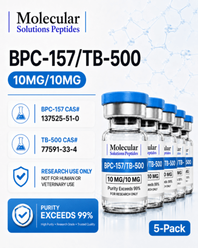 BPC-157/TB-500 "TB4" Blend (10mg/10mg) 5-pack