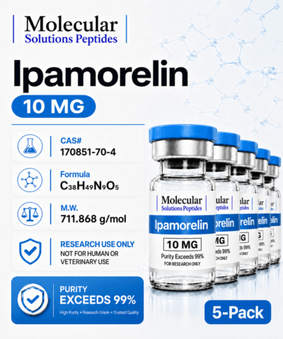 Ipamorelin (10mg) 5-Pack