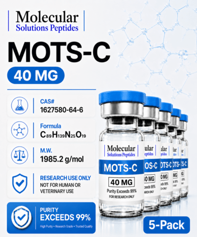 MOTS-C (40mg) 5-Pack