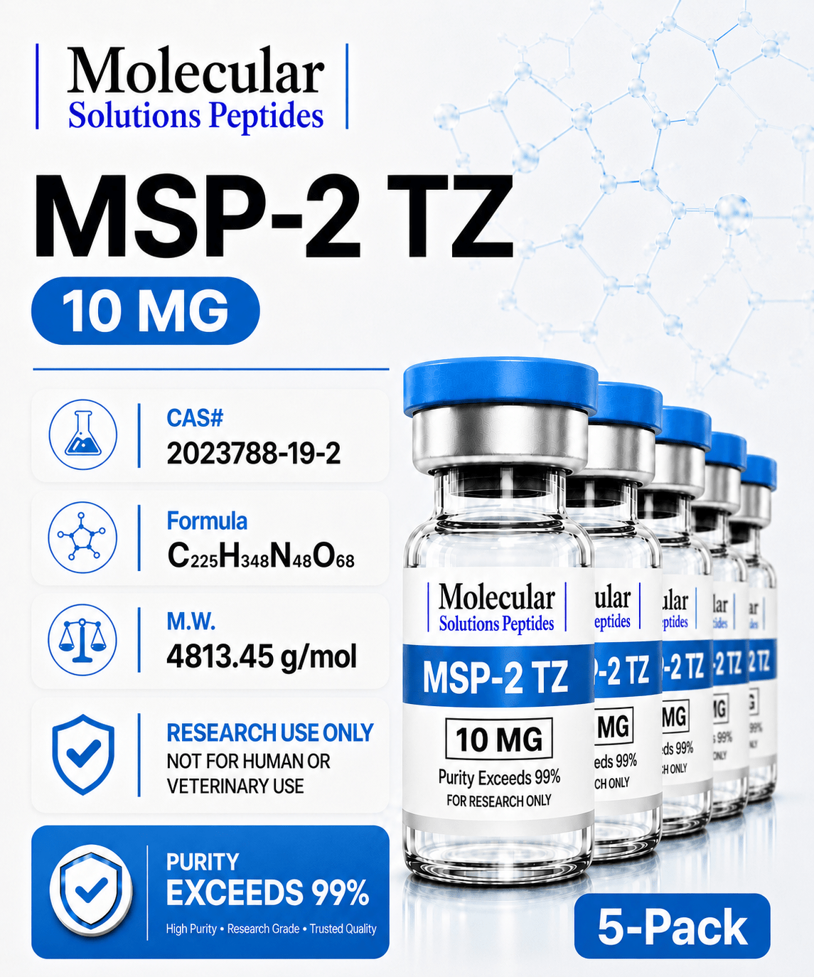 MSP-2 TZ (10mg) 5-Pack