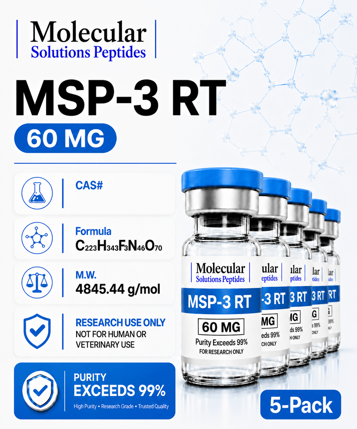 MSP-3 RT 60mg 5-Pack