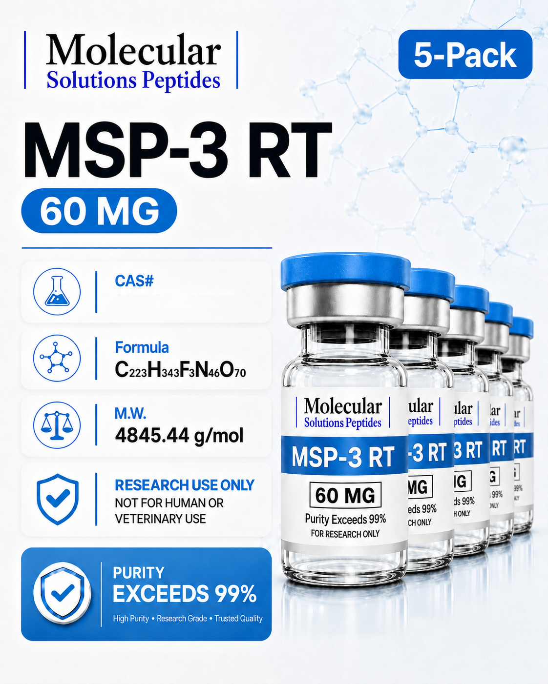 MSP-3 RT 60mg 5-Pack