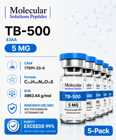 TB-500(Thymosin Beta-4) 5mg (43aa) 5-Pack