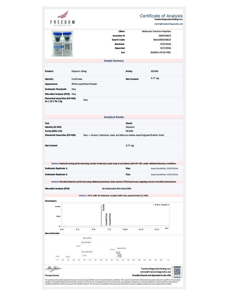 ATOMIZED SOLUTION KIT Oxytocin Acetate (10mg) - Image 2