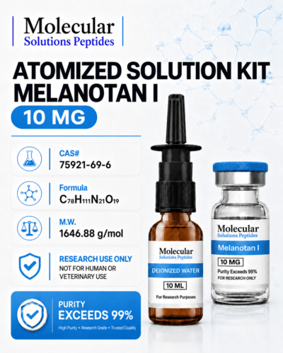 ATOMIZED SOLUTION KIT Melanotan 1 (10mg)