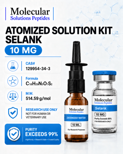 ATOMIZED SOLUTION KIT Selank 10mg (11mg)